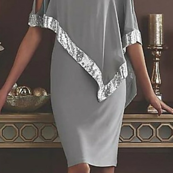 Midnight velvet size 6 dress - Picture 10 of 10